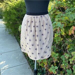 Joie faux wrap pleated mini skirt - size S